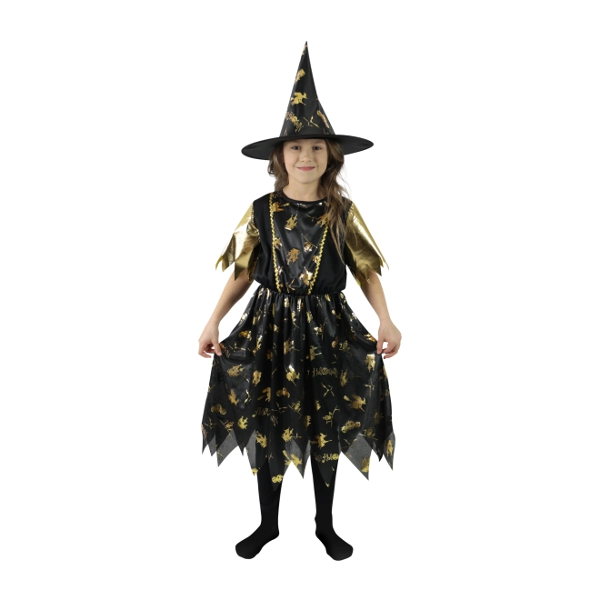 Schwarz-goldener zauberhafter Stil