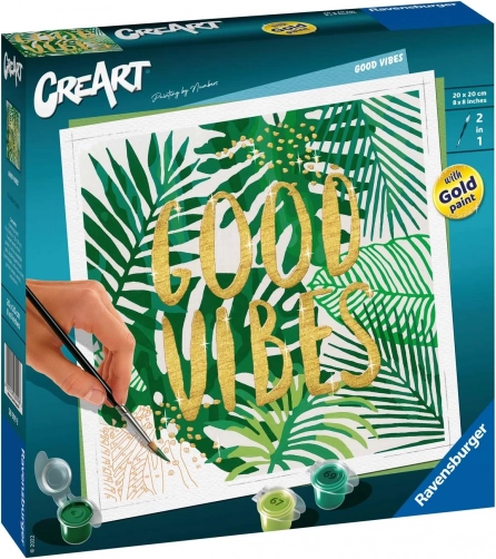 CreArt: Good Vibes – Malen nach Zahlen für Teenager