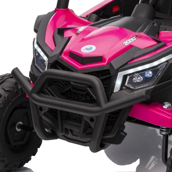 Kinder-Elektroauto Buggy Madman UTV-MX rosa