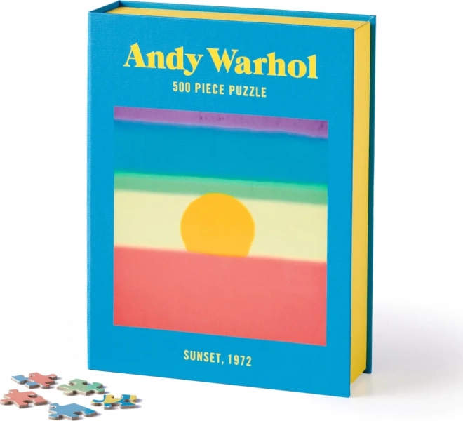 GALISON Puzzle Andy Warhol: Sonnenuntergang 500 Teile