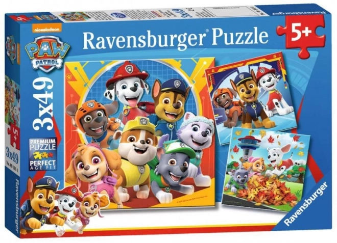 Ravensburger Puzzle Paw Patrol 3x49 Teile