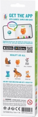 Knetmasse Hey Clay Hunde