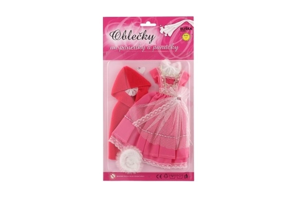 Puppenbekleidung mit Zubehör - 2 Stück