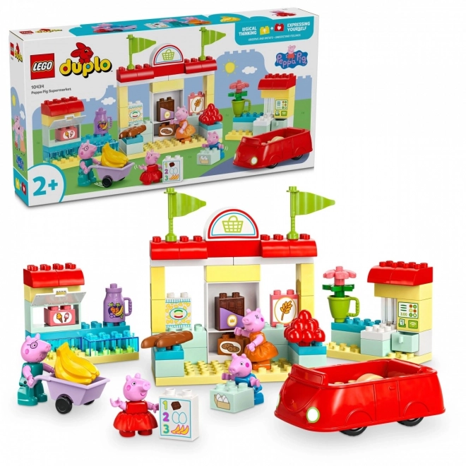 DUPLO Bausteine Peppa Pig und der Supermarkt