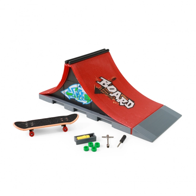 Skatepark mit Schraubbarer Fingerboard Rampe