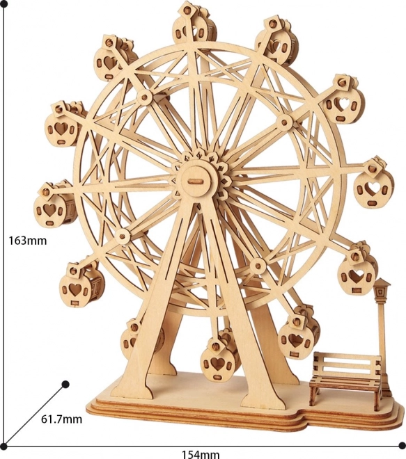 RoboTime Holz 3D Puzzle Riesenrad