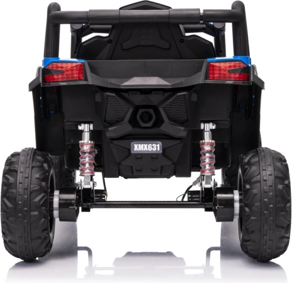 Elektrisches Kinderfahrzeug Buggy Madman UTV-MX blau