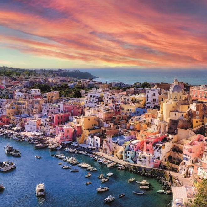 Puzzle Procida, Italien 1500 Teile