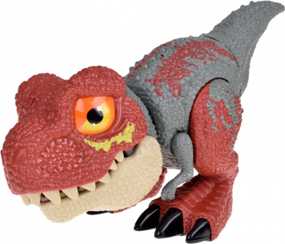 Dinosaurier Tyrannosaurus Rex mit beweglichen Teilen und Licht- und Soundeffekten