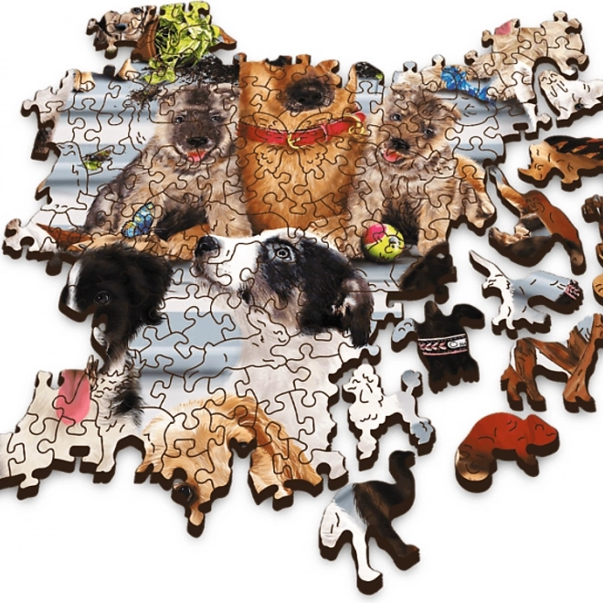 Holzpuzzle Hundefreundschaft 1000 Teile