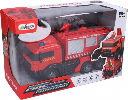 Autoroboter RC Feuerwehr mit Wasserkanone 26 cm