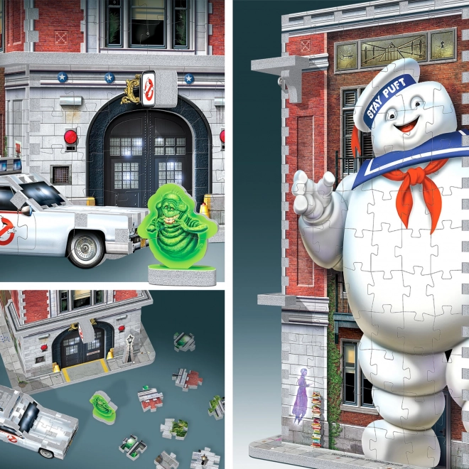 3D Puzzle Ghostbusters Feuerwache von Wrebbit