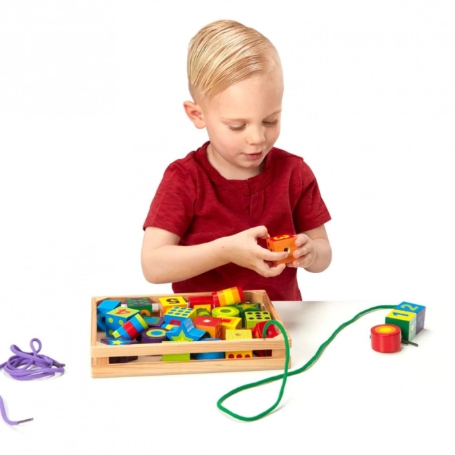 Großes Perlen-Set zum Auffädeln
