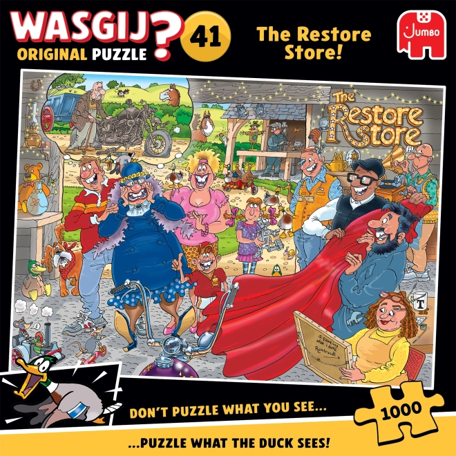 Puzzle WASGIJ 41: Ladenrenovierung 1000 Teile