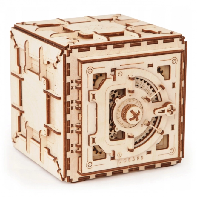 Ugears 3D Holzmechanisches Puzzle Tresor