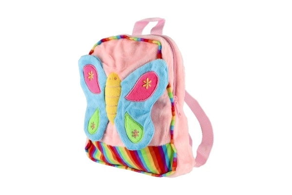 Plüschrucksack Schmetterling