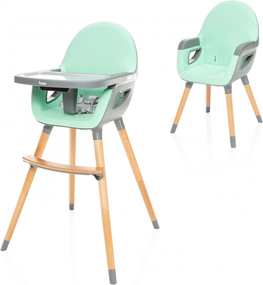 Kinderhochstuhl Dolce 2, Ice Green/Grey
