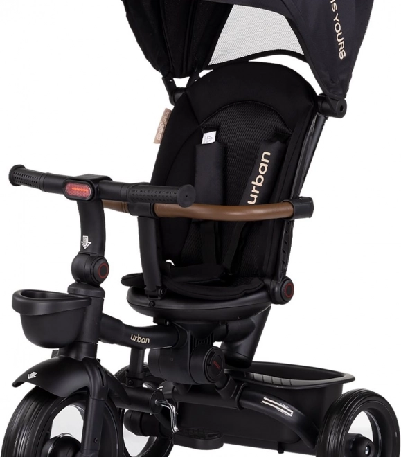 Dreirad mit Verdeck Urban 2in1 Brombeere