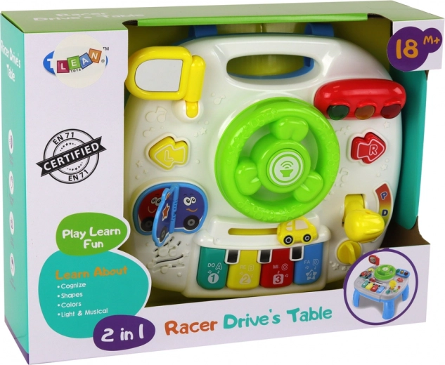 2-in-1: Tisch auf Beinen und hängbares Panel