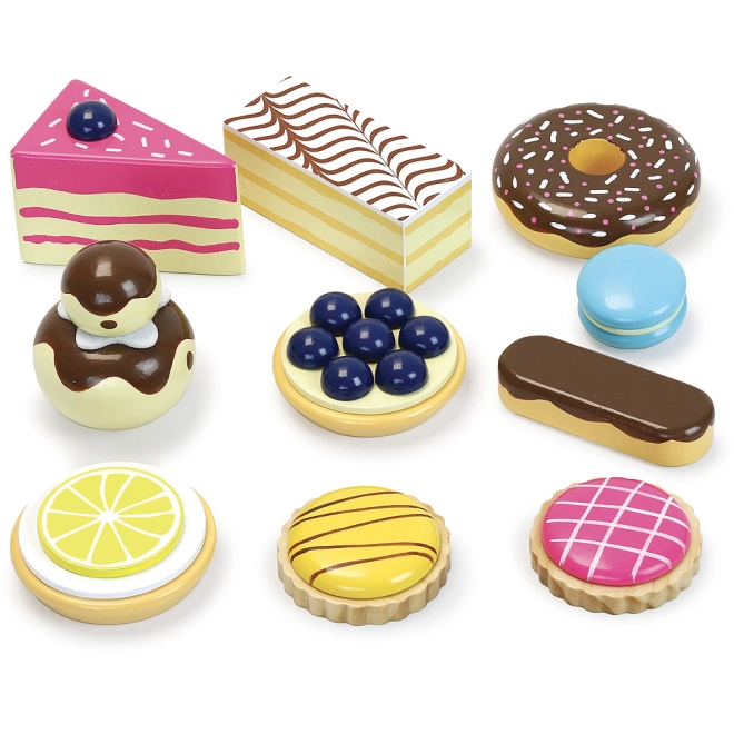 10 Holzdesserts für kreatives Spiel