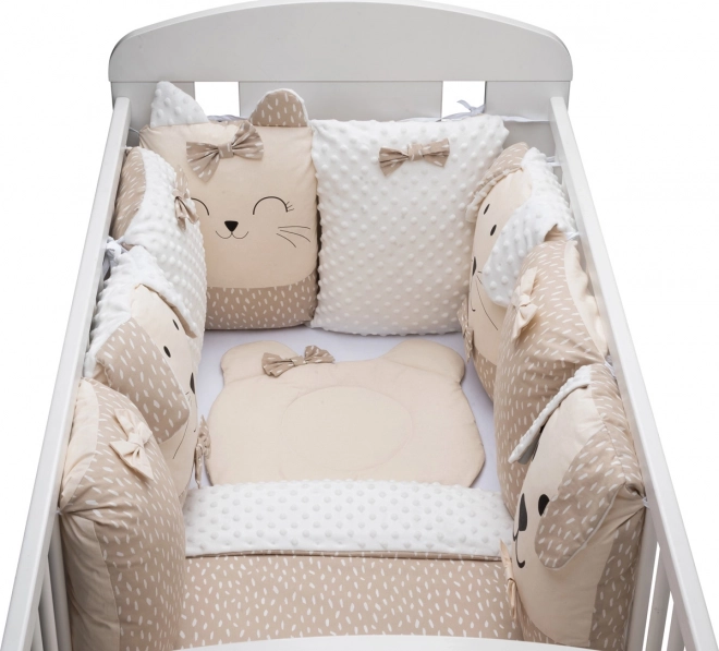 Bubaba 12-teilige Bettwäscheset Sleep Guardian Beige