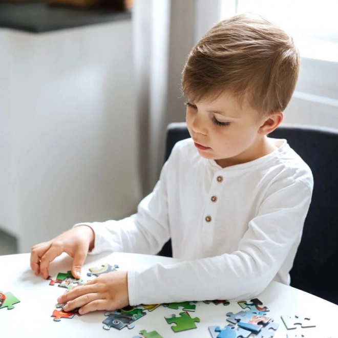 Maxi Puzzle Abenteuer von Kätzchen Milo