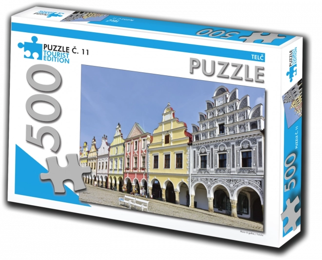 Touristisches Puzzle Telč 500 Teile