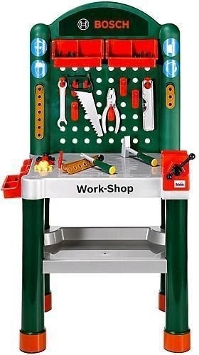 Realistische BOSCH-Werkstatt für kleine Meister