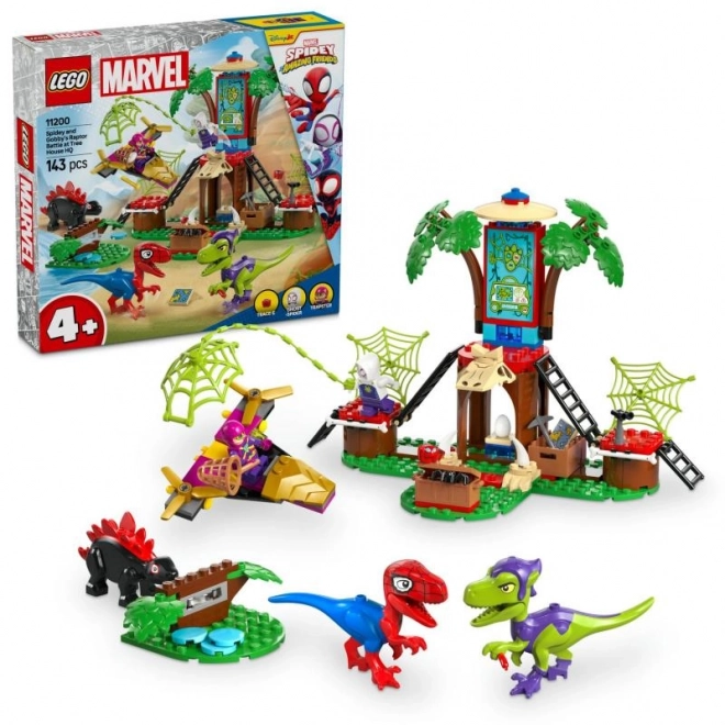 Spidey und Gobby Baumhaus Schlacht Lego Set