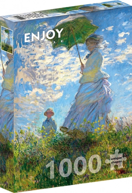 Enjoy Puzzle Claude Monet: Frau mit Sonnenschirm 1000 Teile
