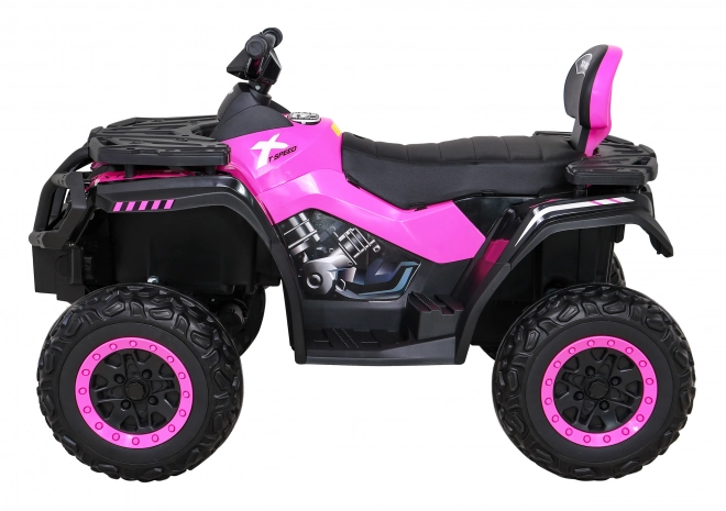 Kinder Elektro-Quad XT-Speed Rosa mit 4x4 Antrieb, LED und MP3