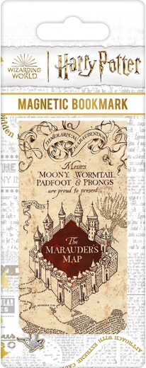 Harry Potter magnetisches Lesezeichen Die Karte des Rumtreibers