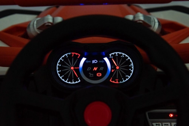 Elektroauto Buggy UTV Orange 4x4