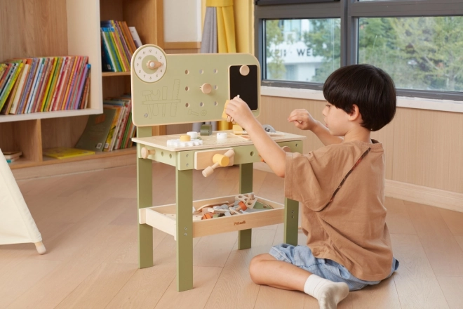 Holz-Werkbank für Kinder