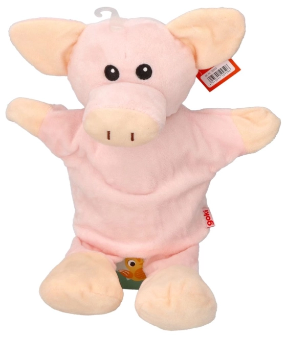 Handpuppe mit Beinen - Kuh, Schweinchen, Frosch