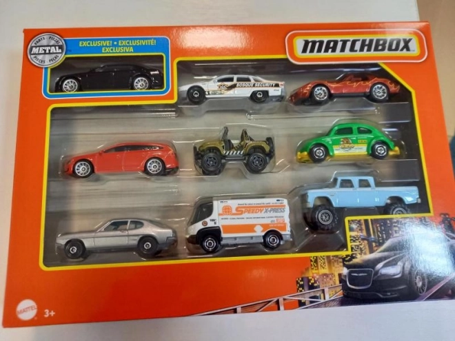 Matchbox 9er-Auto-Set