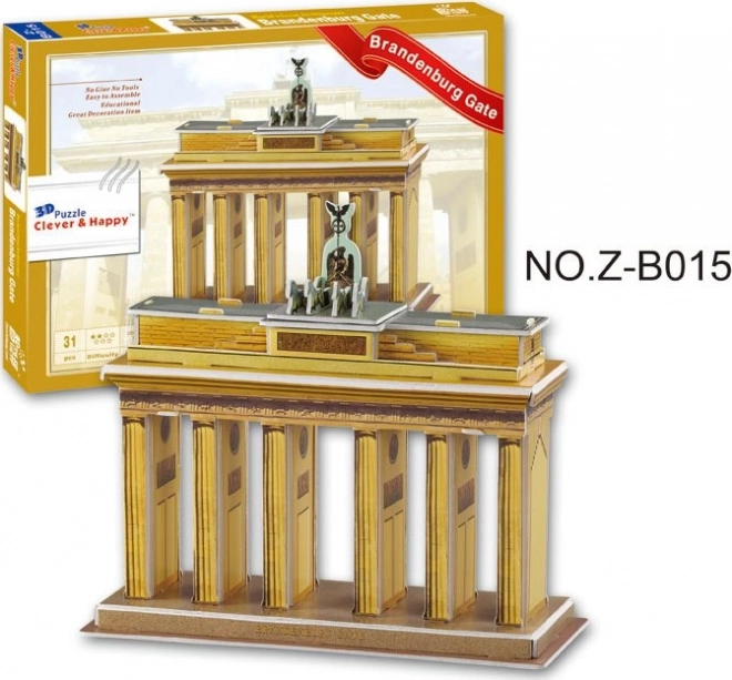 3D-Puzzle Brandenburger Tor – 31 Teile