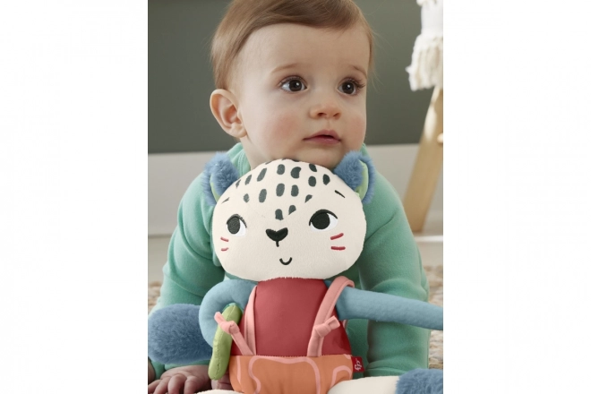 Fisher-Price Schnee-Leopard Baby-Sinnes-Spielzeug