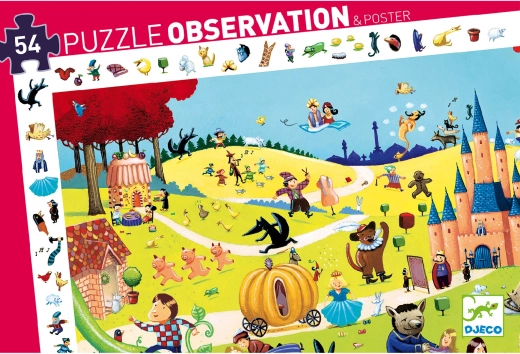 DJECO Suchpuzzle Märchen