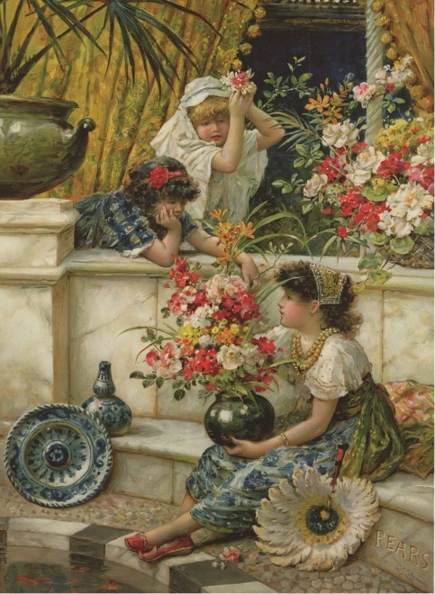 Puzzle Blumen des Ostens 1000 Teile