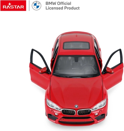 Metallmodell 1:24 BMW X6 M rot RASTAR