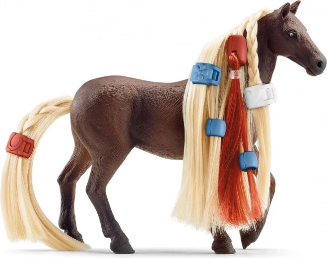 Frisierbare Mähne und Styling mit Zubehör