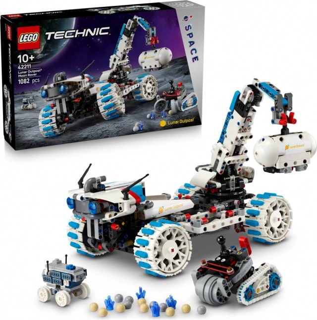 Technic Mondrover Lunar Outpost