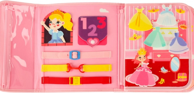 Rosa Montessori-Sinnesrucksack
