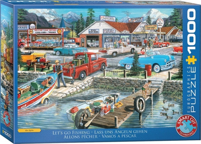 Eurographics Puzzle Let's Go Fishing 1000 Teile