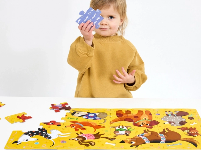 Puzzle 40 Teile Hunde - HAU