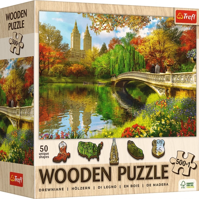 Holzpuzzle Central Park New York