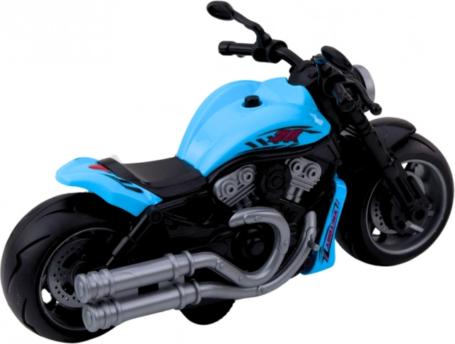 Kindermotorrad mit Licht- und Soundeffekten Blau