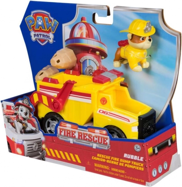 Paw Patrol Feuerwehrfahrzeug Rubble