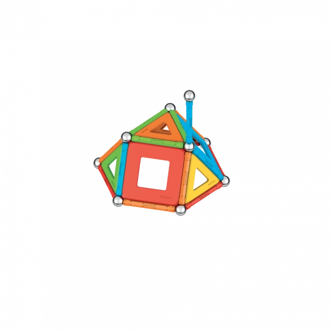 Magnetisches Konstruktionsset Supercolor Recycled 52 Teile von GEOMAG